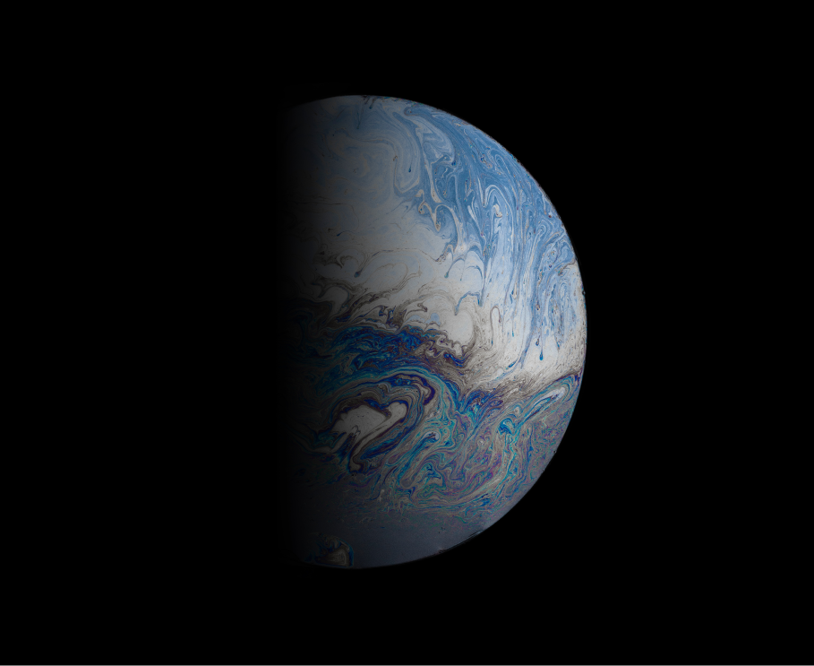 Image of blue planet